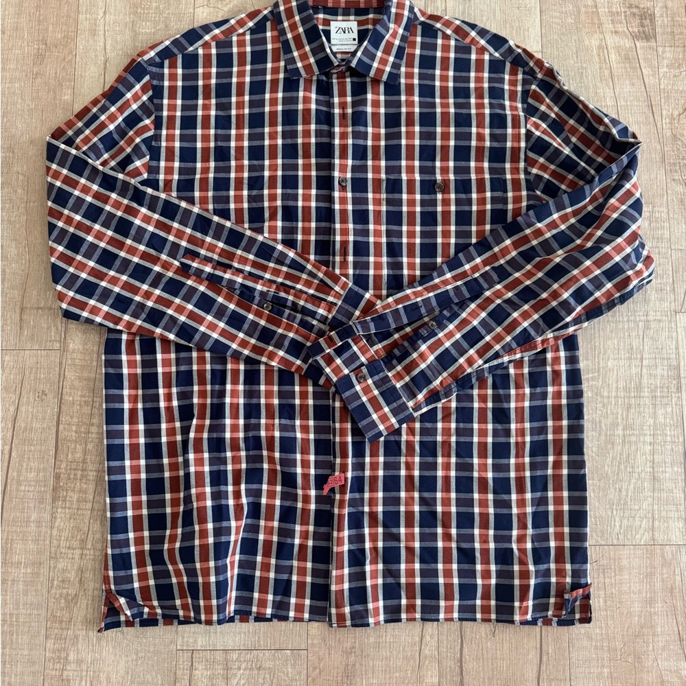 Zara Dress Shirt Sz XL Used